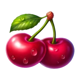 Cherry symbol — 5 Mega Thunder Coins